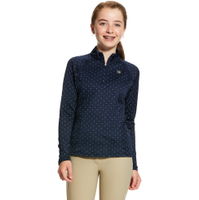 Girls Sunstopper 2.0 1/4 Zip Base Layer Top